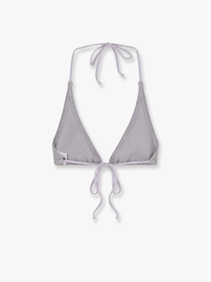 MC2 SAINT BARTH Guiana Crinkle Nylon Bikini Top