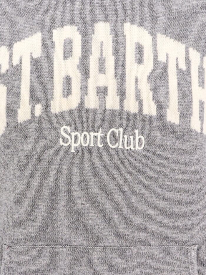 MC2 SAINT BARTH Hooded Wool Blend Sweater