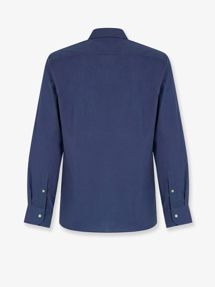 MC2 SAINT BARTH Ice Cotton Shirt With Embroidered Logo On The Front