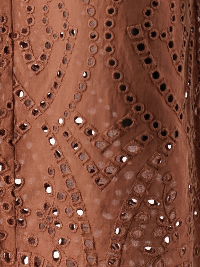 MC2 SAINT BARTH Inez Sangallo Lace Trousers