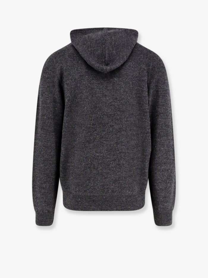 MC2 SAINT BARTH Jack Wool Sweatshirt With Front Logo Inlay