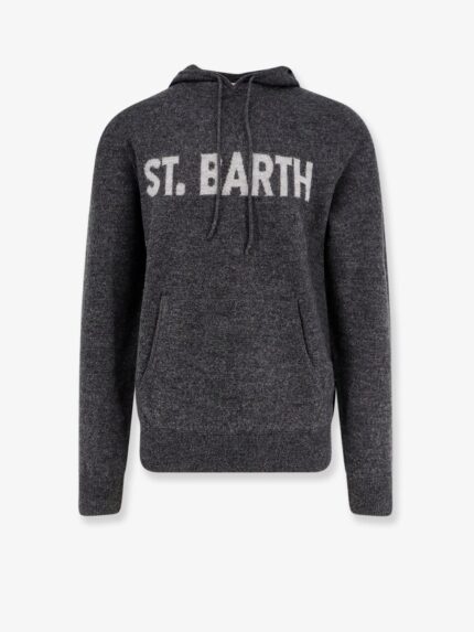 MC2 SAINT BARTH Jack Wool Sweatshirt With Front Logo Inlay