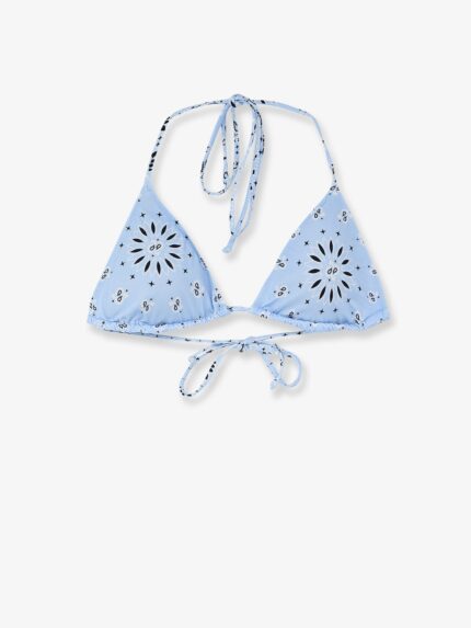 MC2 SAINT BARTH Leah Bikini Top With Bandana Round Print