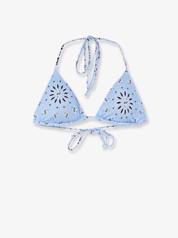 MC2 SAINT BARTH Leah Bikini Top With Bandana Round Print