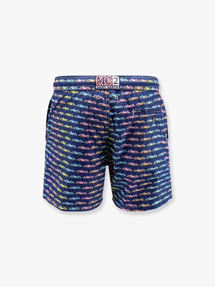MC2 SAINT BARTH Lighting Micro Fantasy Nylon Swim Trunk