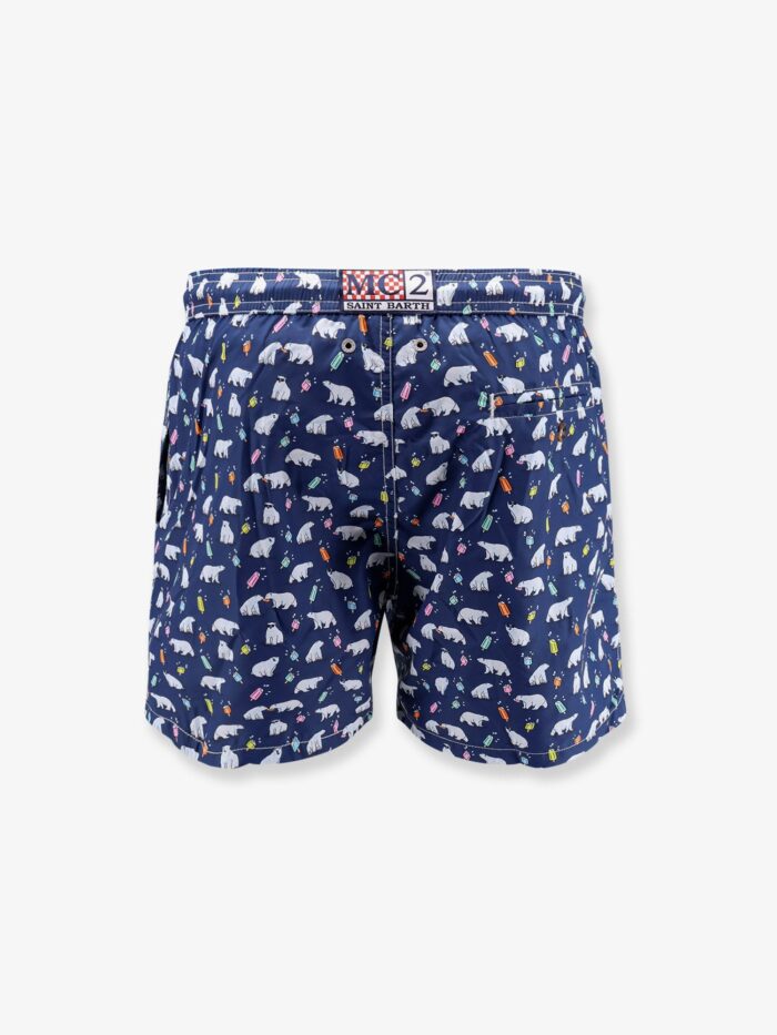 MC2 SAINT BARTH Lighting Micro Fantasy Nylon Swim Trunk