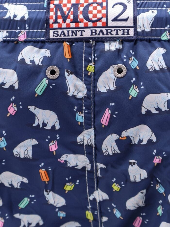 MC2 SAINT BARTH Lighting Micro Fantasy Nylon Swim Trunk