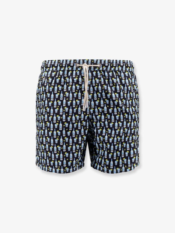 MC2 SAINT BARTH Lighting Micro Fantasy Nylon Swim Trunk