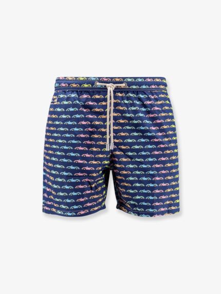 MC2 SAINT BARTH Lighting Micro Fantasy Nylon Swim Trunk