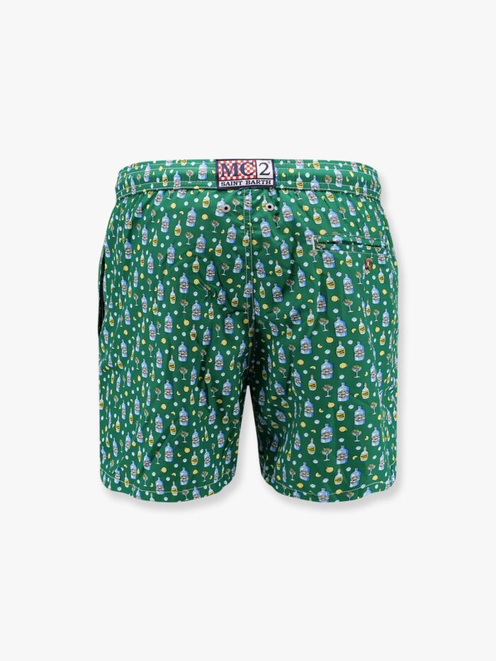 MC2 SAINT BARTH Lighting Micro Fantasy Recycled Polyester Swim Trunks