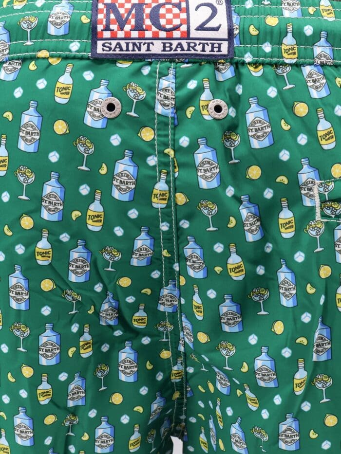 MC2 SAINT BARTH Lighting Micro Fantasy Recycled Polyester Swim Trunks