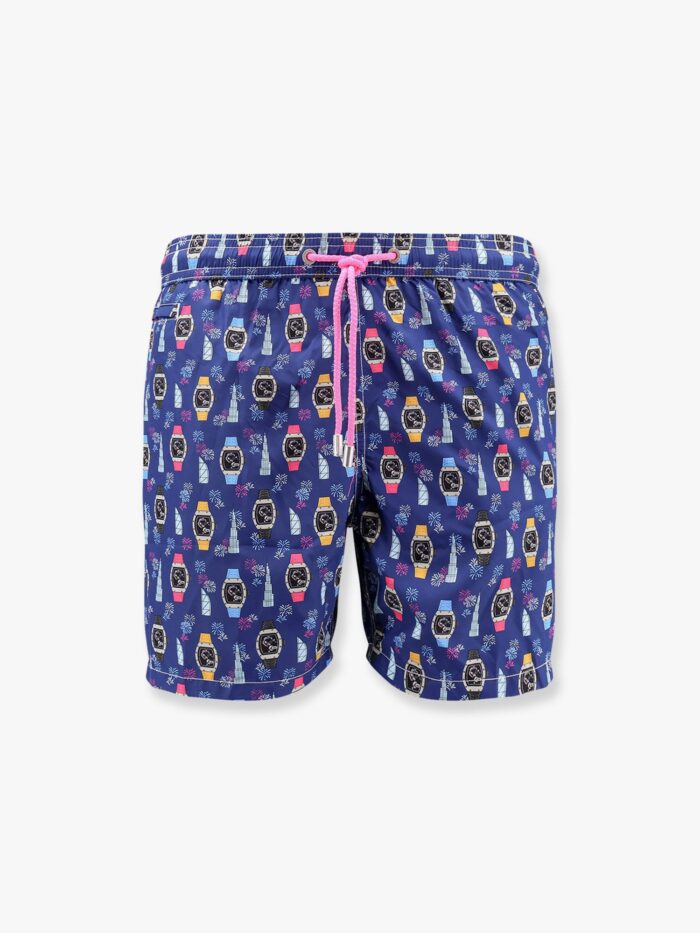 MC2 SAINT BARTH Lighting Micro Fantasy Recycled Polyester Swim Trunks