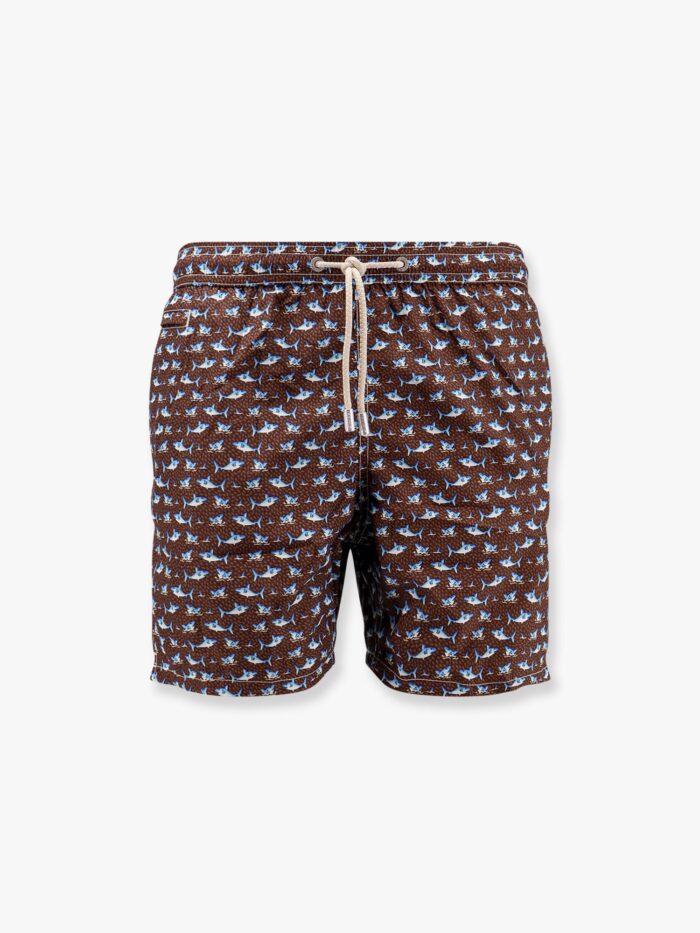 MC2 SAINT BARTH Lighting Micro Fantasy Recycled Polyester Swim Trunks