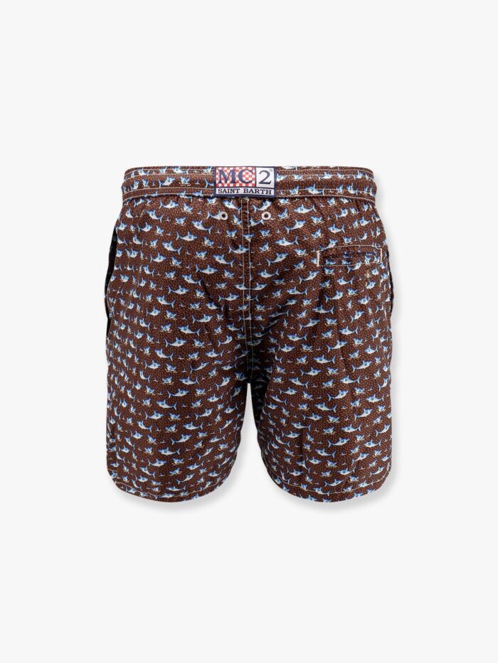 MC2 SAINT BARTH Lighting Micro Fantasy Recycled Polyester Swim Trunks
