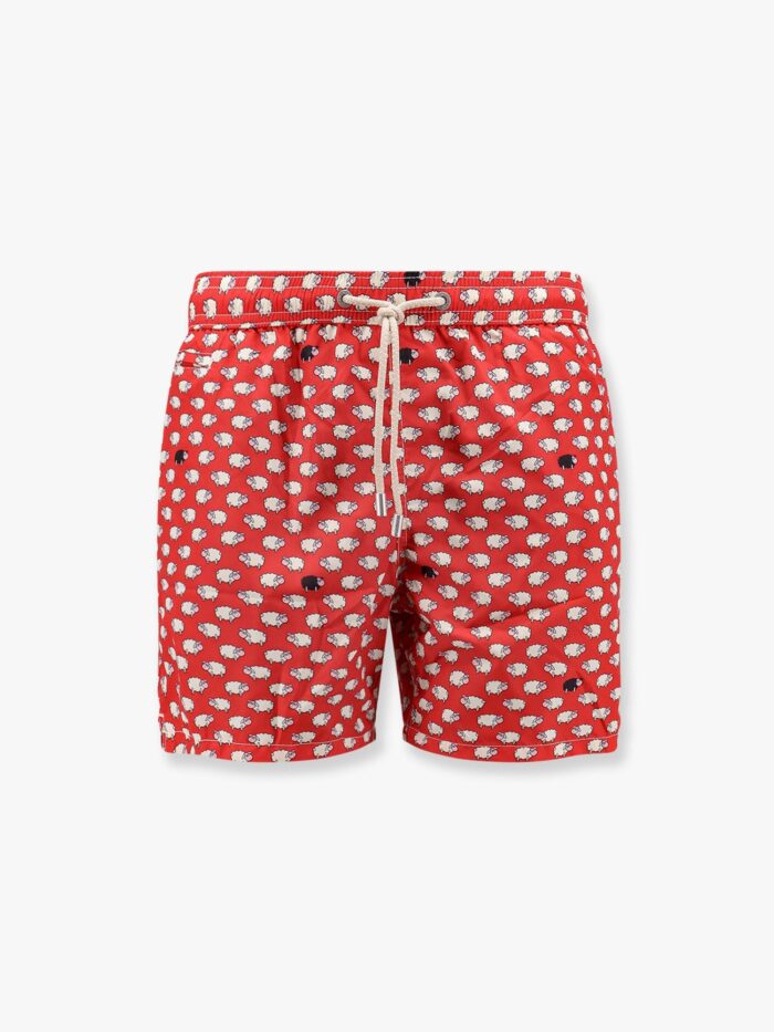 MC2 SAINT BARTH Lighting Micro Fantasy Recycled Polyester Swim Trunks
