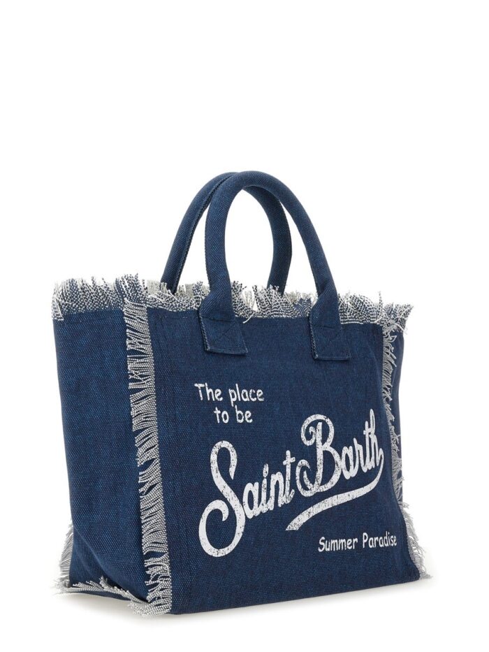 MC2 SAINT BARTH LOGO PRINT SHOPPER BAG