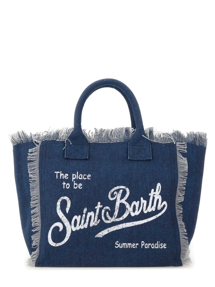MC2 SAINT BARTH LOGO PRINT SHOPPER BAG