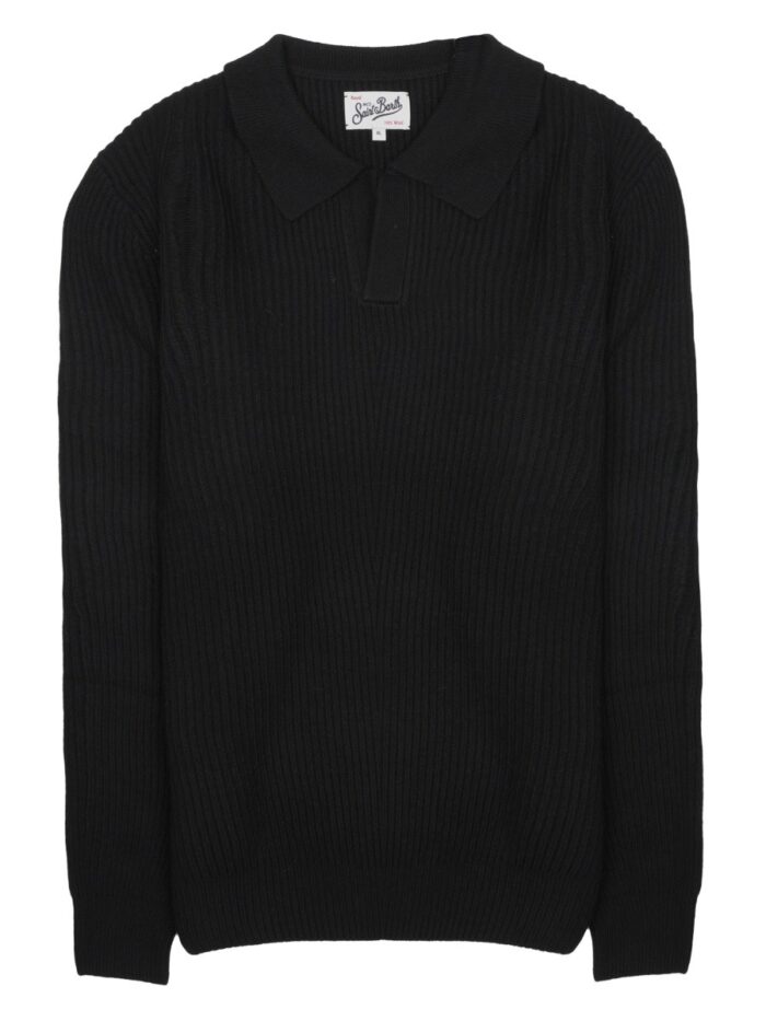 mc2 saint barth maglia con colletto a polo MC2 SAINT BARTH MAGLIA CON COLLETTO A POLO