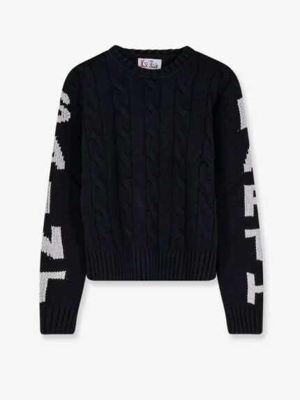 MC2 SAINT BARTH Malmo Wool Blend Cable Knit Sweater