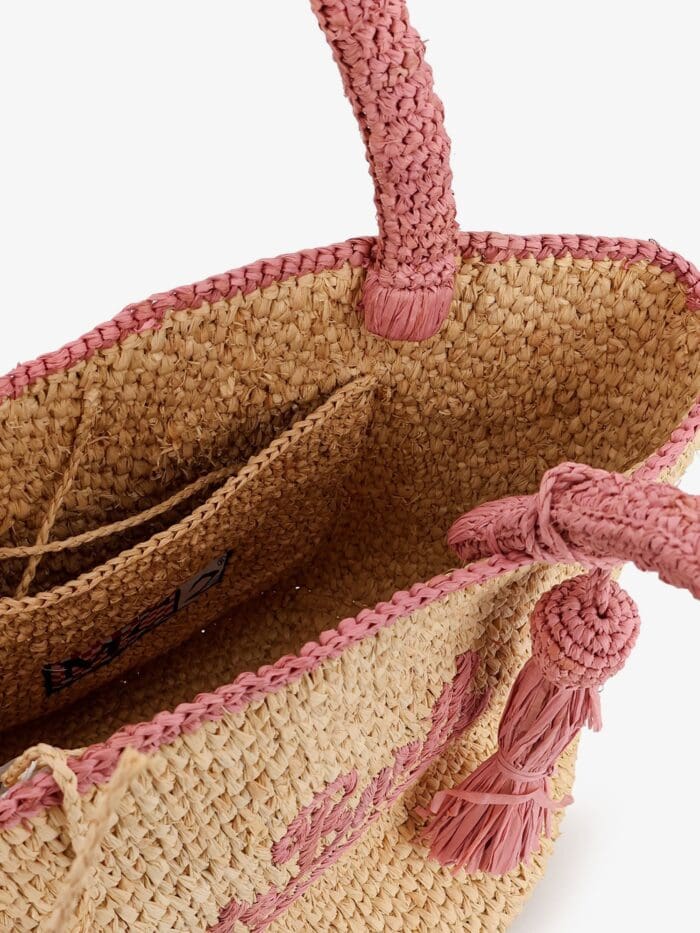 MC2 SAINT BARTH Marcy Raffia Handbag