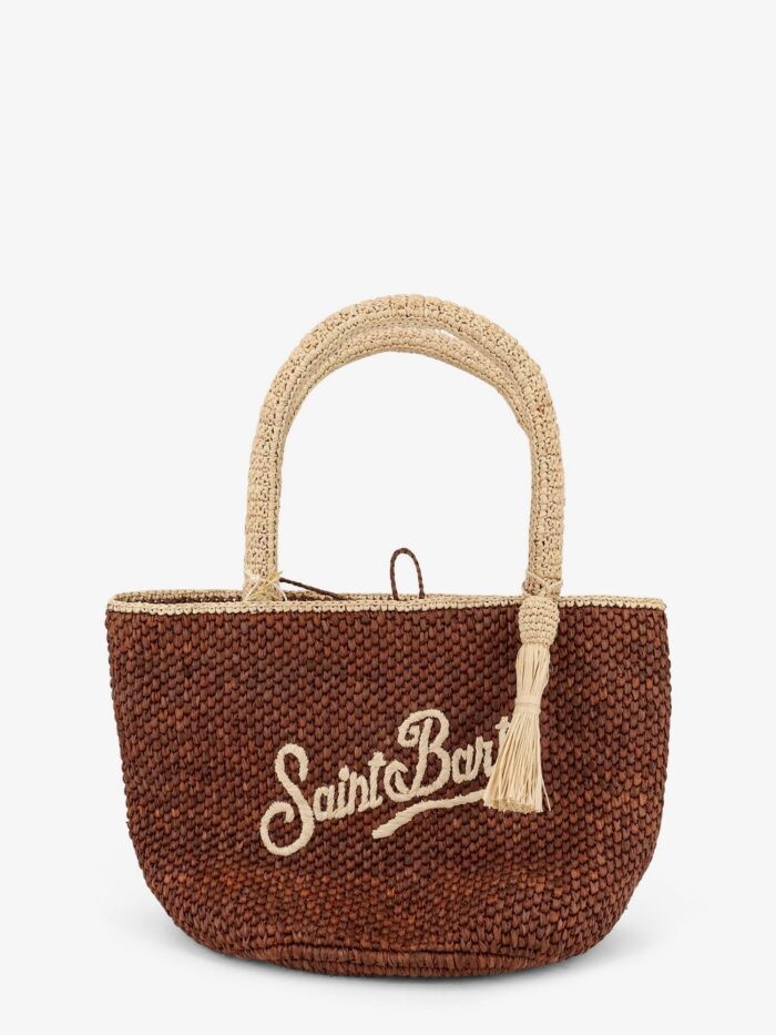 MC2 SAINT BARTH Marcy Raffia Handbag