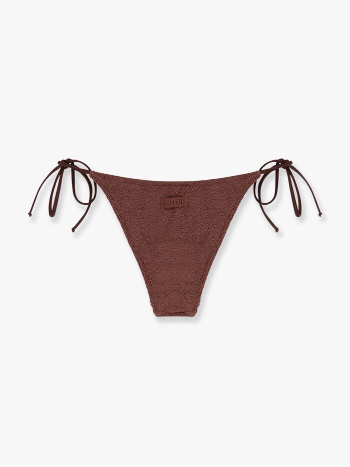 MC2 SAINT BARTH Marielle Crinkle Nylon Bikini Slip