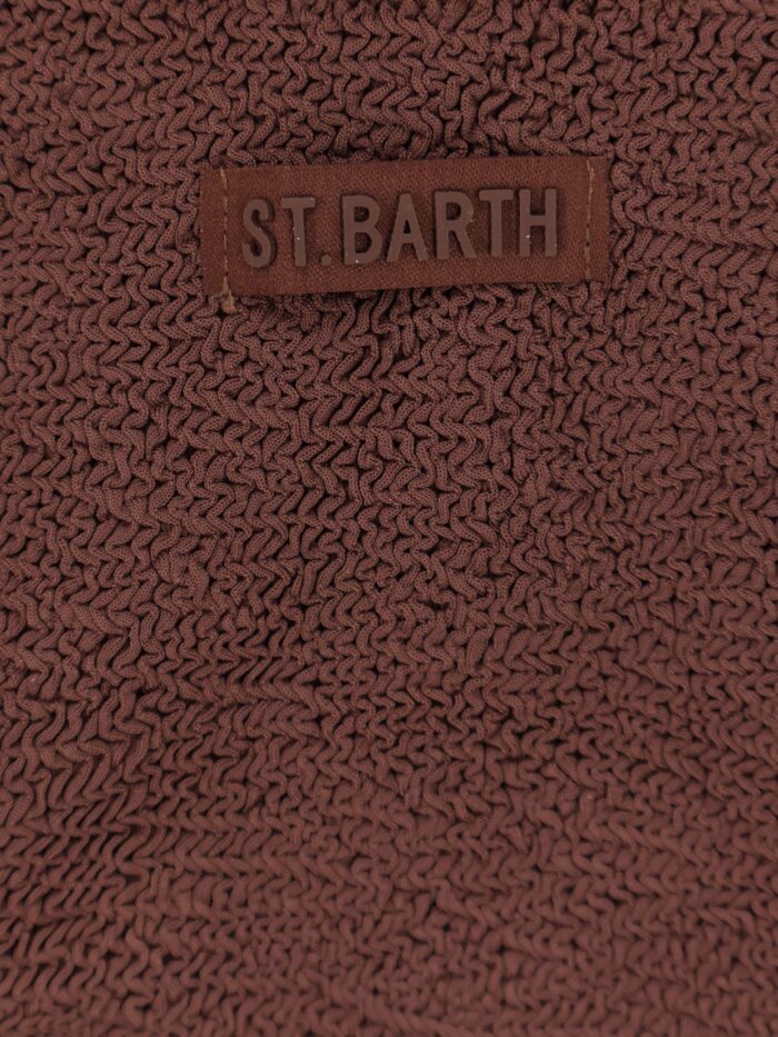 MC2 SAINT BARTH Marielle Crinkle Nylon Bikini Slip