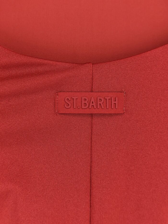 MC2 SAINT BARTH Marylin 18 One-piece Swimsuit With Logo Tag