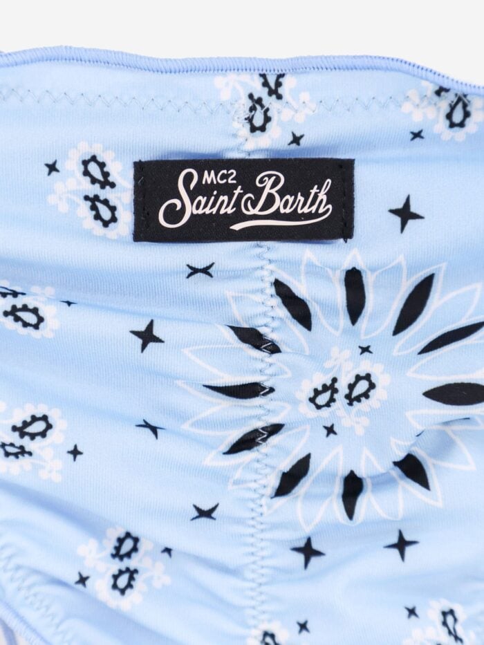 MC2 SAINT BARTH Miami Bikini Bottom With Multicolor Print
