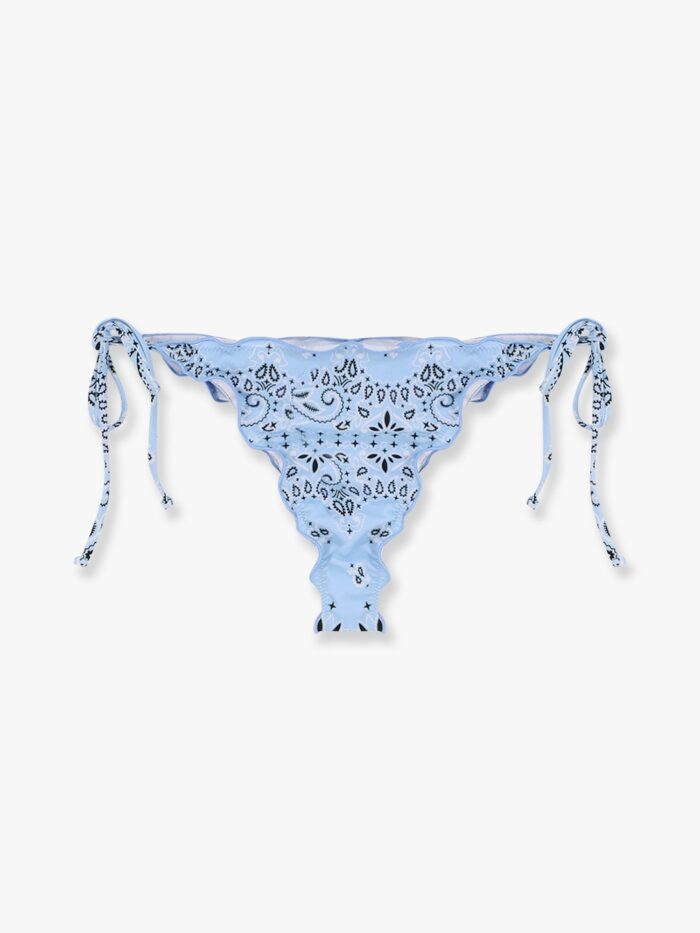 MC2 SAINT BARTH Miami Bikini Bottom With Multicolor Print