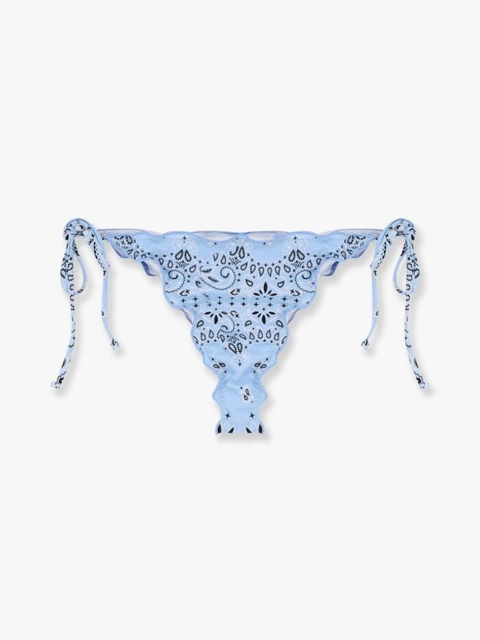 MC2 SAINT BARTH Miami Bikini Bottom With Multicolor Print