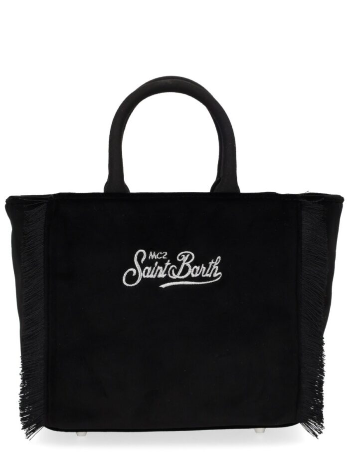 MC2 SAINT BARTH "MINI VELVET" TOTE BAG