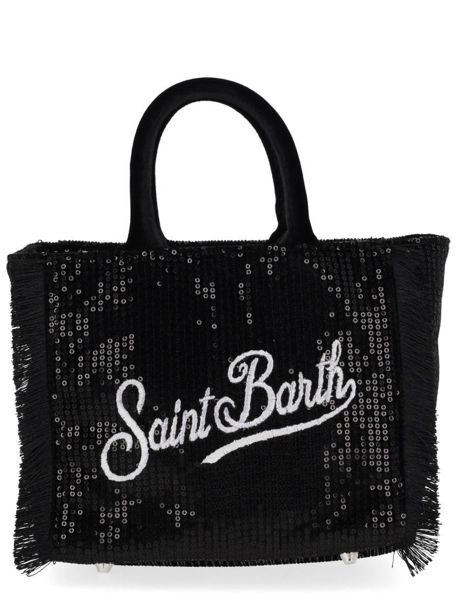 MC2 SAINT BARTH "MINI VELVET" TOTE BAG