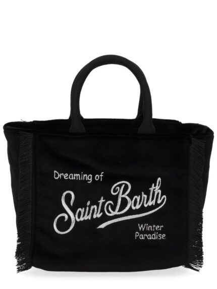 MC2 SAINT BARTH "MINI VELVET" TOTE BAG