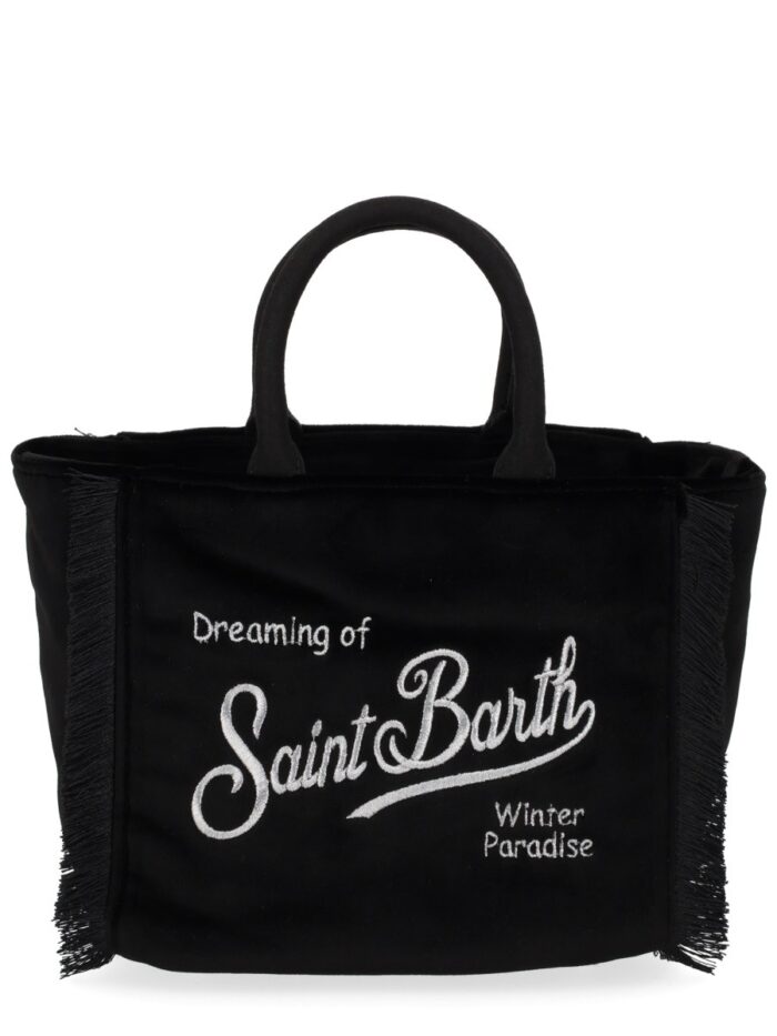 MC2 SAINT BARTH "MINI VELVET" TOTE BAG
