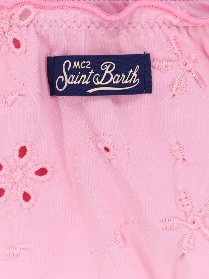 MC2 SAINT BARTH Moon Bikin Bottom With Embroidery