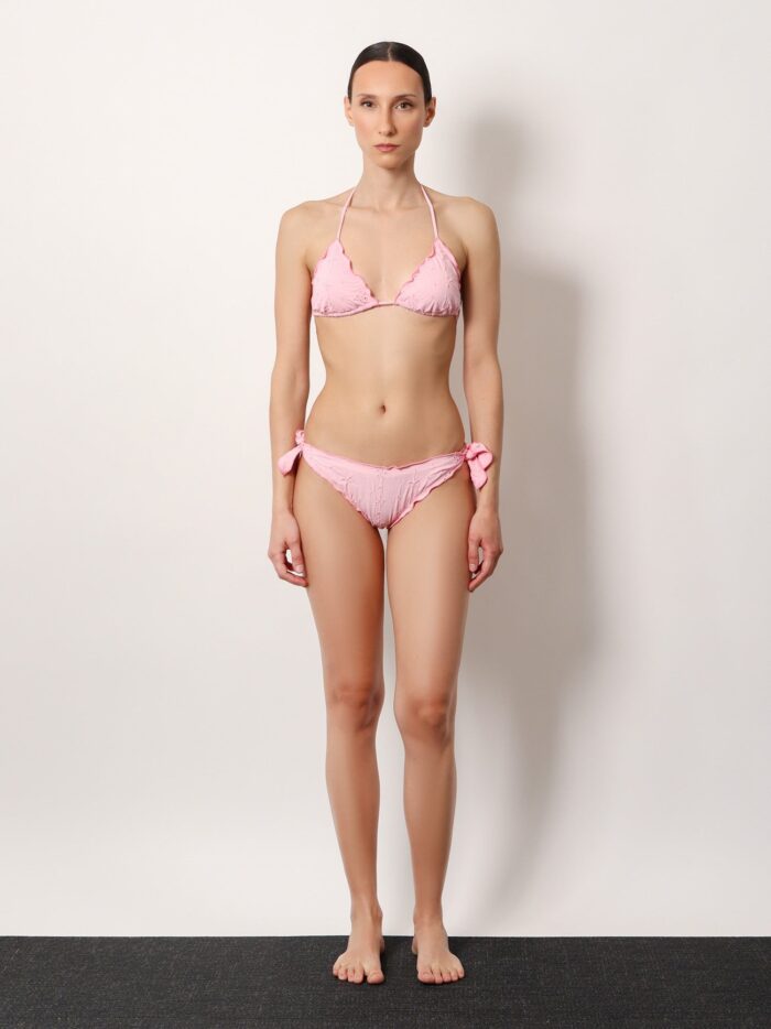 MC2 SAINT BARTH Moon Bikin Bottom With Embroidery