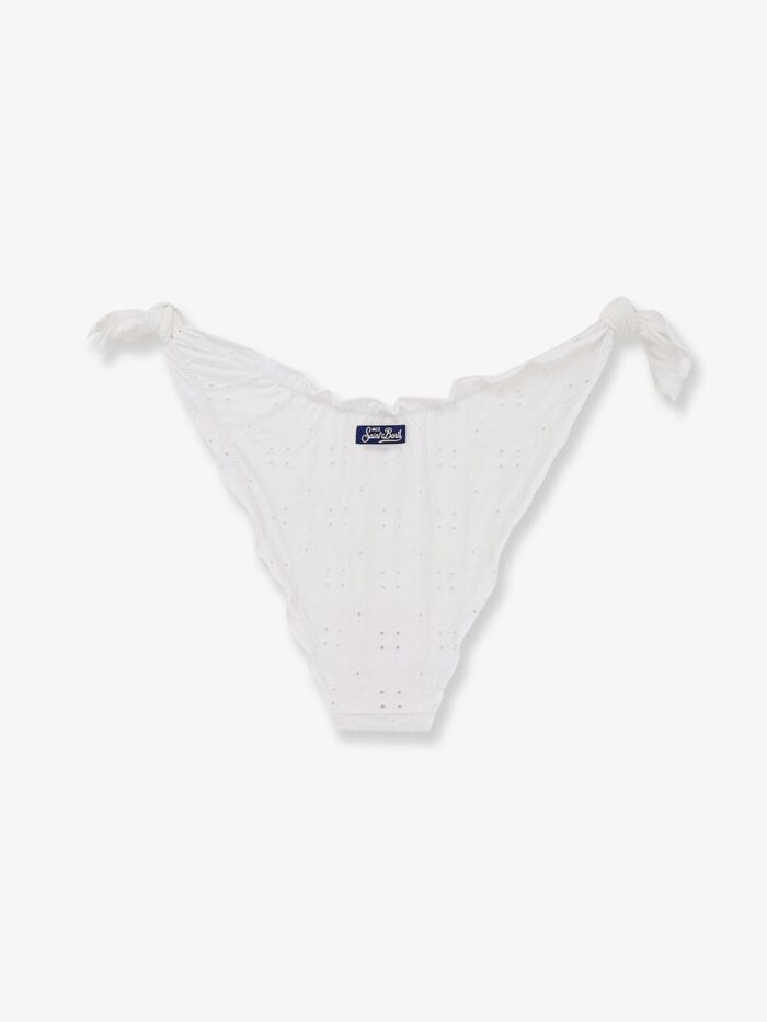 MC2 SAINT BARTH Moon Embroidered Bikini Slip