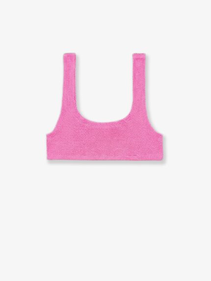 MC2 SAINT BARTH Naima Bikini Top In Stretch Nylon