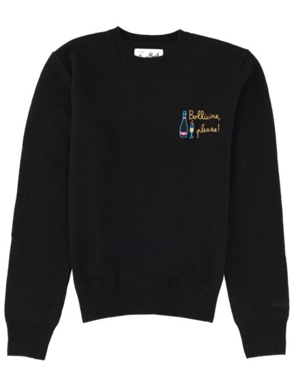 MC2 SAINT BARTH "NEW QUEEN" JERSEY WITH EMBROIDERY