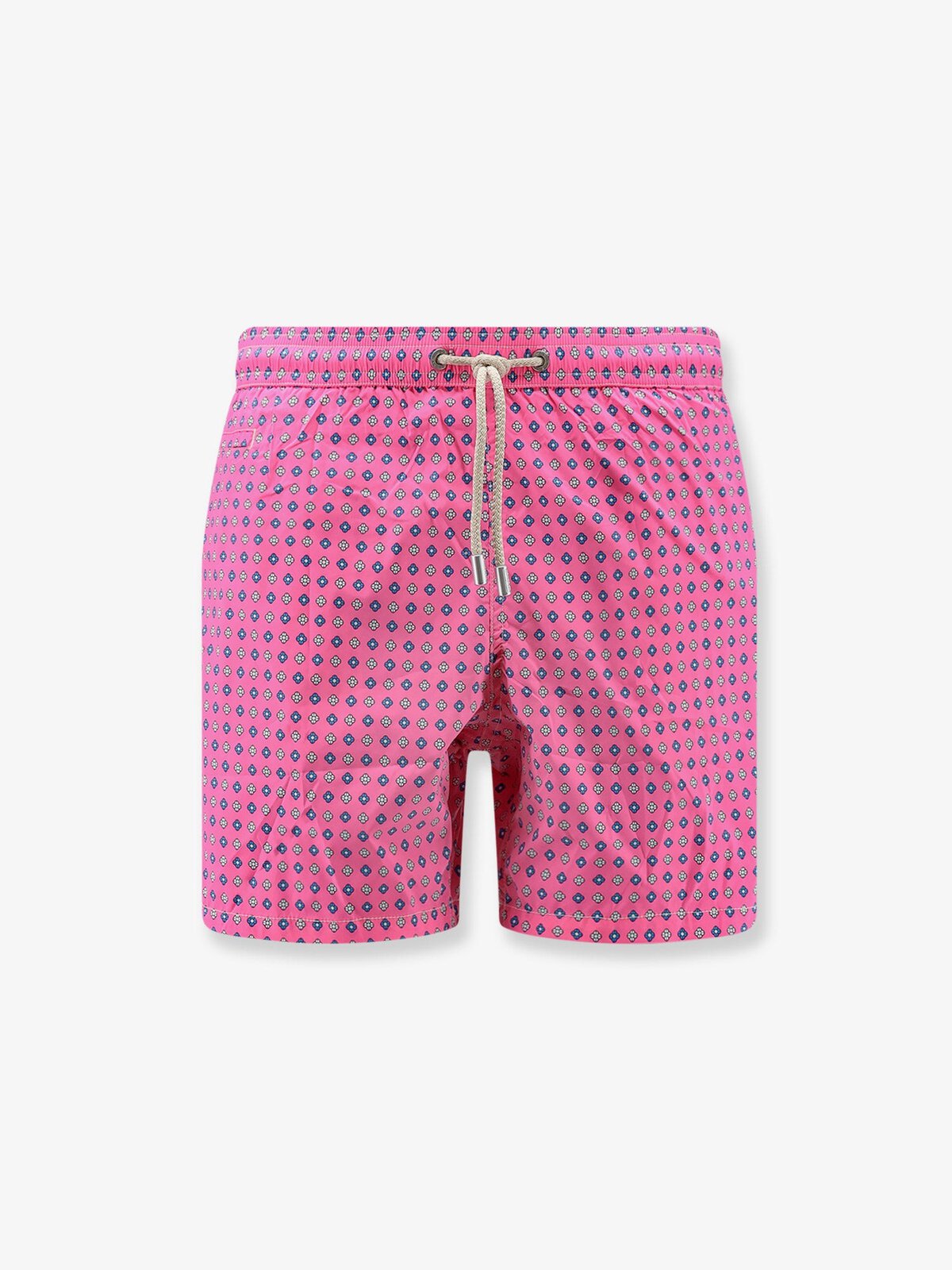 MC2 SAINT BARTH Nylon Swim Shorts With An All-over Micro Pattern
