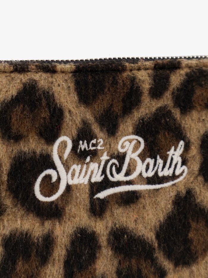 MC2 SAINT BARTH Parisienne Felt Clutch Bag