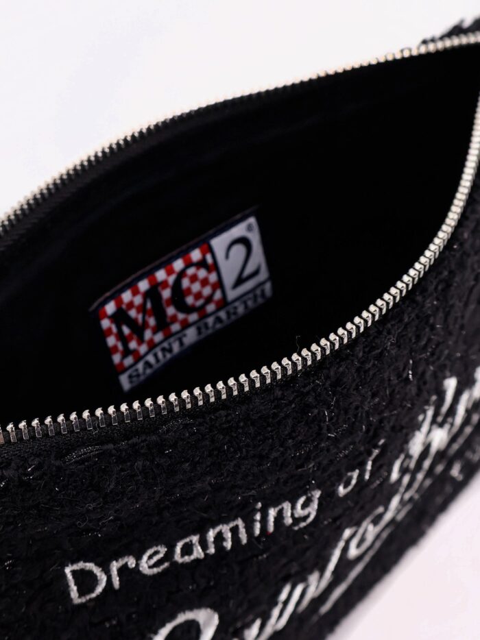 MC2 SAINT BARTH Parisienne Wool Crossbody Bag