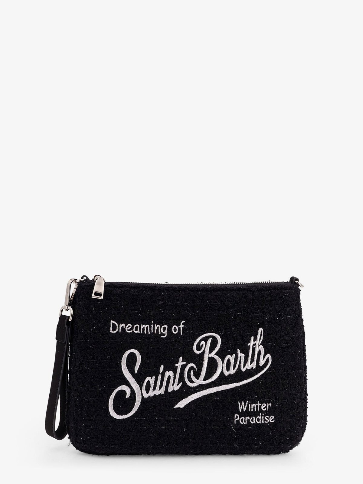 MC2 SAINT BARTH Parisienne Wool Crossbody Bag