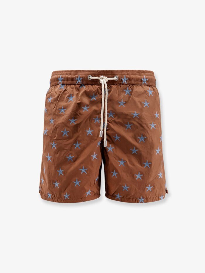 MC2 SAINT BARTH Patmos The Riviera Nylon Swim Trunks