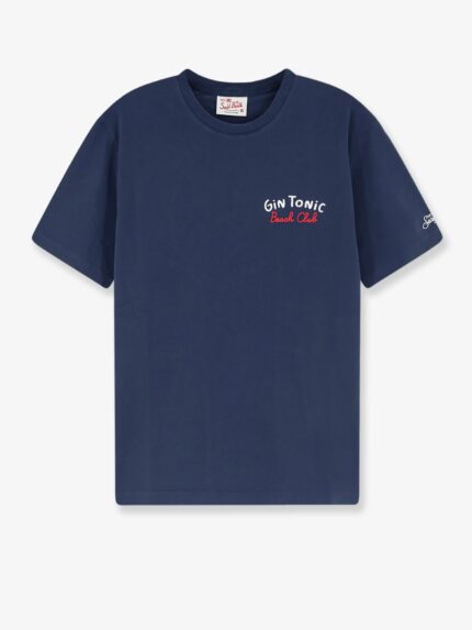 MC2 SAINT BARTH Portland Cotton T-shirt With Front Embroidery