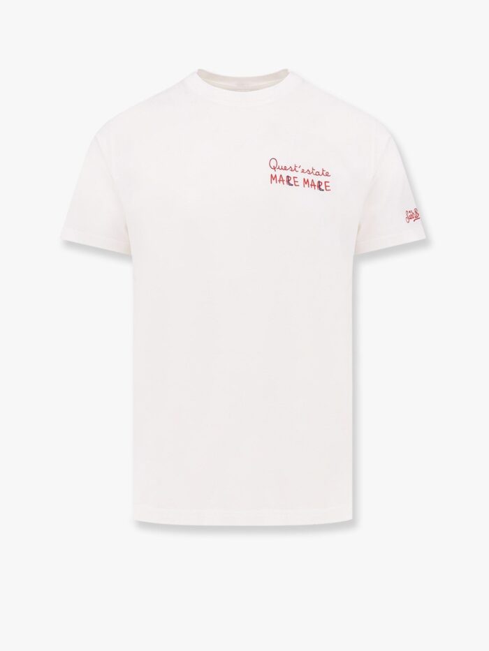 MC2 SAINT BARTH Portofino T-shirt With Mare Male Embroidery