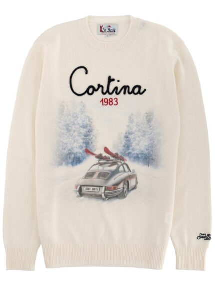 MC2 SAINT BARTH PRINTED SWEATER