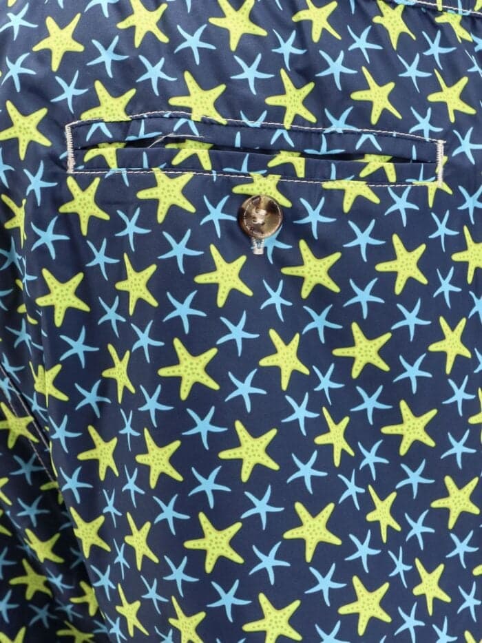 MC2 SAINT BARTH Recycled Nylon Swim Trunks With Hitode 6194 Print