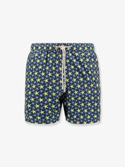 MC2 SAINT BARTH Recycled Nylon Swim Trunks With Hitode 6194 Print